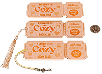 Bookmark - COZY BOOK CLUB Bookmark - COZY BOOK CLUB