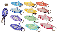 TROPE MOTEL KEYCHAINS TROPE MOTEL KEYCHAINS